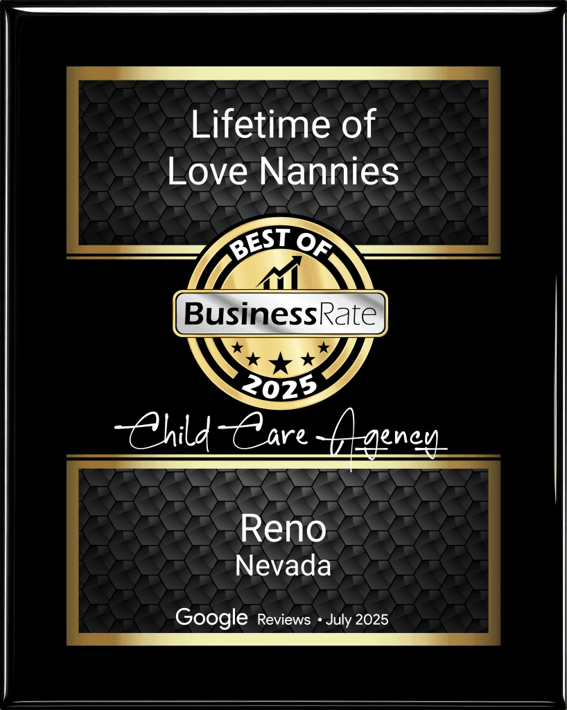lifetime of love nannies plaque